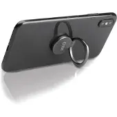 SBS Anneau adhésif pour smartphone métal brossé