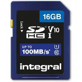 Integral Sdhc 16gb V10 Full Hd -