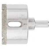 Graphite Couronne de forage diamantée professionnelle, 53 mm