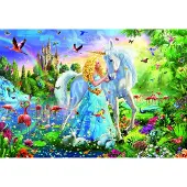 Educa 17654 Princesse et licorne 1000 pièces puzzle