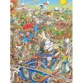 Heye Puzzle du paradis et de l'enfer