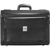 Dermata Valise de pilote noir