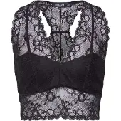 Soaked in luxury Haut 'Dolly' noir