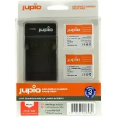 Jupio Set 2xNB-6LH 1100 mAh +Chargeur unique pour Canon