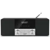 Technisat VG ! Radio 2x10W FM DAB+ Bluetooth Réveil Sleept. FB sw-si DIGITRADIO 3 NOIR/ARGENT
