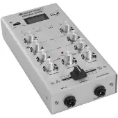 Omnitronic Gnome-202P mini table de mixage argentée