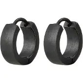 KUZZOI Boucles d'oreilles noir