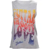 Difuzed Fender - T-Shirt Guitar Groove Love - Women's Top (Xl)