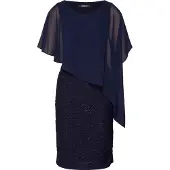 Swing Robe de cocktail marine