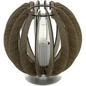 Eglo Suspension moderne noire Colino Ø 40cm