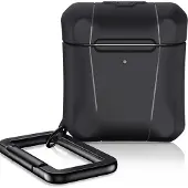 Itskins Coque renforcée AirPods Spectrum Solid 3m Noire - GRS