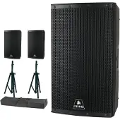 Devine Onyx 12A + kit pieds d'enceinte