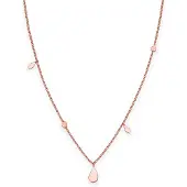 Rosefield Jsdnr Necklace Doré Femme