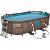 Bestway Pièce détachée Poutre en U B (grise) pour piscines Power Steel 404x201x100 cm / 427x250x100 cm, rectangulaire