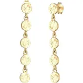 Elli Boucles d'oreilles 'Geo' or