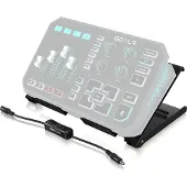 TC-Helicon Support de table réglable - GO XLR - Métal robuste - 4 positions d'inclinaison - Pads caoutchouc