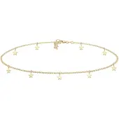Elli Chaîne 'Astro, Choker, Sterne' or