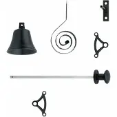Intersteel Sonnette classique/sonnette Chimea noir