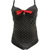 Petit Amour Maillot de bain 'Antonie' rouge / noir / blanc