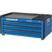 Gedore 2430 Coffre à outils avec 3 tiroirs, 1888927