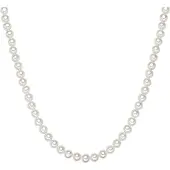 Valero Pearls Chaîne argent / blanc perle