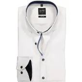 Olymp Chemise business 'Level 5' blanc