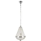 Markslöjd 1-Suspension en cristal GRÄNSÖ, avec finition chromée