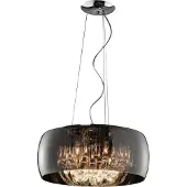 TRIO Lustre VAPORE en cristal argenté par 311210606