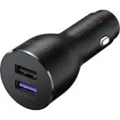 Huawei Chargeur de Voiture Dual USB SuperCharge (40 W) + Câble USB-C