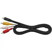 Sony Vmc-15mr2 Av Cable Noir
