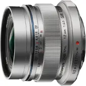 Olympus Objectif hybride Olympus M. Zuiko Digital ED 12 mm f/2.0 Argent