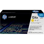 HP 124A (Q6002A) - Jaune - Toner