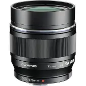 Olympus M.Zuiko Digital ED 75 mmf/1.8 noir