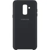 Samsung Galaxy A6 Plus (2018) Dual Layer Cover Back Cover Zwart