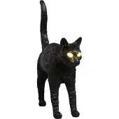 Seletti Lampe Jobby le chat - noir