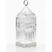 Kartell Lantern Lampe Portable Crystal
