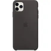 Apple iPhone 11 Pro Max Back Cover Silicone Noir