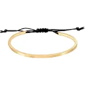 Elli Bracelet 'Basic' or / noir