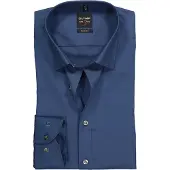 Olymp Chemise Foncé Coupe Cintrée Bleu foncé Bleu taille 44