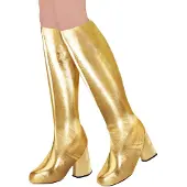Widmann Couvre-bottes Bottes disco or - taille unique