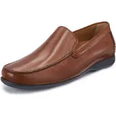 Sioux Gion-H, Chaussures pour hommes, mocassin, cuir, Cognac (brun), extra large - Chaussures pour hommes, marron, cuir (candala)