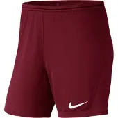 Nike Dri Fit Park 3 Knit Shorts Rouge XS Femme