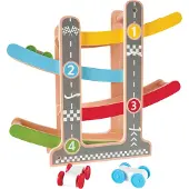 Hape Circuito Coche De Carreras Construction Game Multicolore Enfants