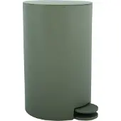 MSV Cosmétique "Osaki" Poubelle à pédale Poubelle - 3 litres - avec seau intérieur amovible - Taupe