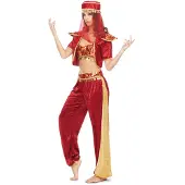 MOM Odalisca Woman Costume Rouge M-L Enfants