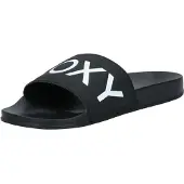 Roxy Mule 'Slippy LI' noir / blanc