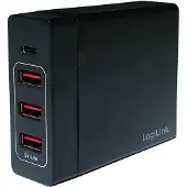 Logilink Adaptateur de charge USB de bureau 3 x port USB A + 1 x port USB C 60 W noir (1 boîte pliante)