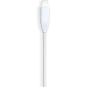 Ginza.se Câble de charge Lightning vers USB-A 0,3 m Câble rond blanc