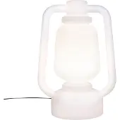 QAZQA Lampadaire blanc 110 cm IP44 - Storm Extra Large