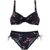 LASCANA Bikini 'Wire Osaka' noir